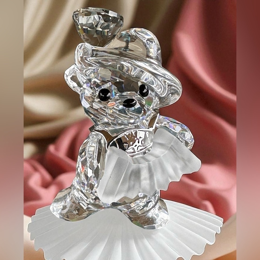Swarovski Crystal Kris Bear Collection 2007 Fritz German Musician 884452 Retired